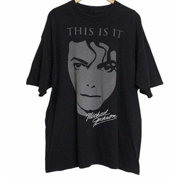 Vintage Other - Vintage Mens Large This Is It Michael Jackson Documentary Promo T-Shirt
